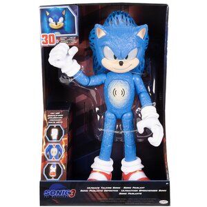 Sonic The Hedgehog 3 Ultimate Talking Sonic 12-Inch Figure - New / Sealed